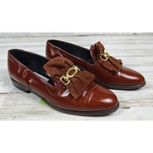 CABLE & CO. Brown "1901 Fine Shoes" Women's Vintage/Retro US 6.5-7/EU37 Loafers